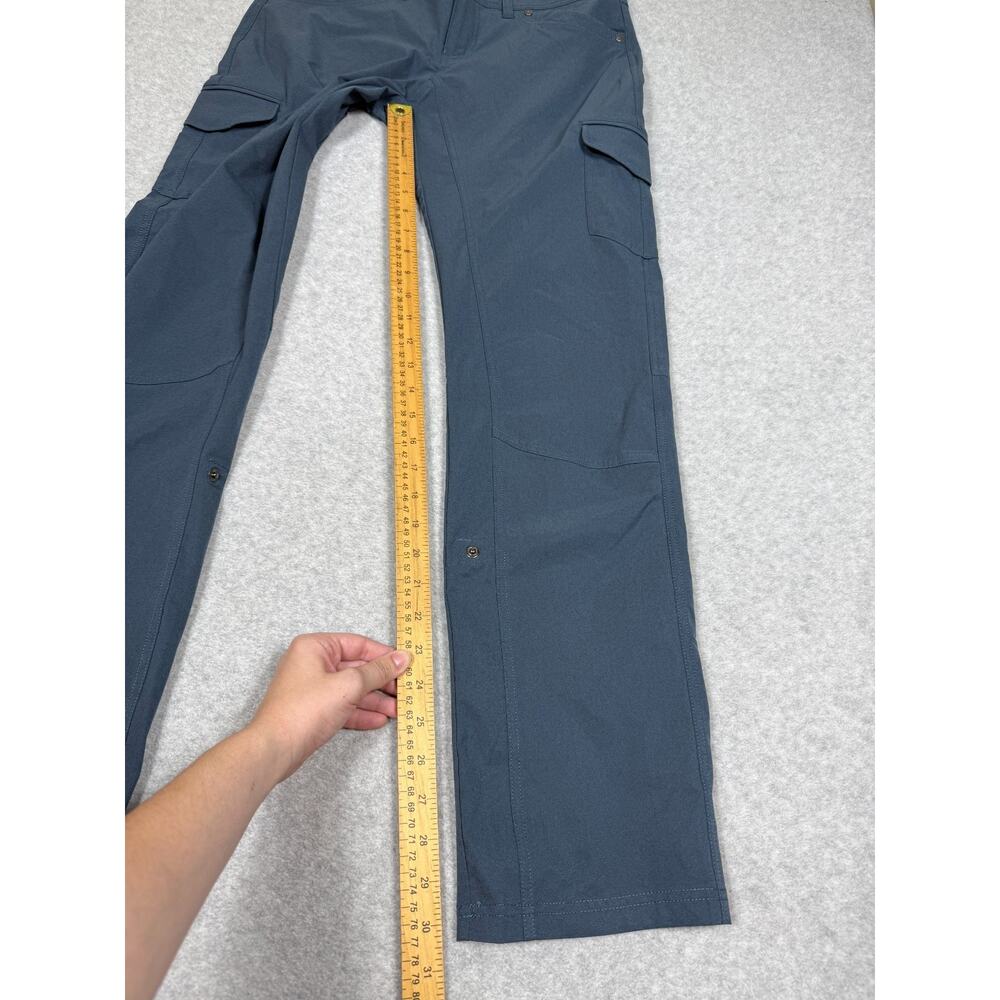 Kuhl Womens Size 8 Reg Blue Cargo Pants Hiking Outdoor - Picture 5 of 8